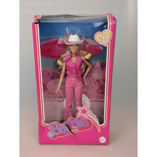 Barbie Movie Pink Western Cowgirl Outfit Doll Heavy Box Damage