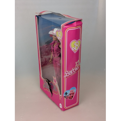 Barbie Movie Pink Western Cowgirl Outfit Doll Heavy Box Damage