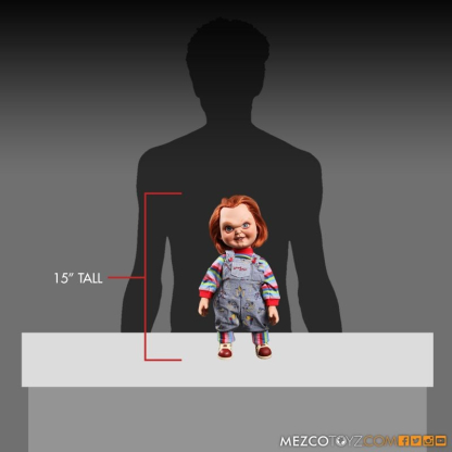 Childs Play Talking Sneering Chucky Doll Mezco MDS Mega