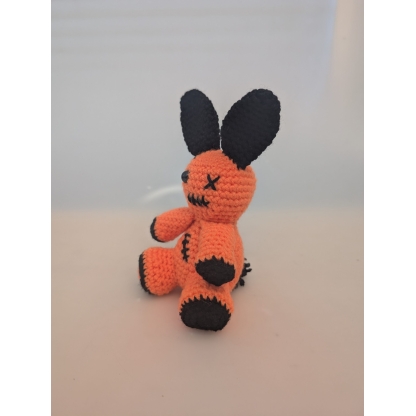 Hand Crocheted Zombie Bunny