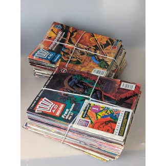 2000AD Judge Dredd Progs 800-899 100 Comic Run