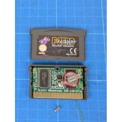 F-Zero Maximum Velocity GBA SP Game Boy Advance Game Cart