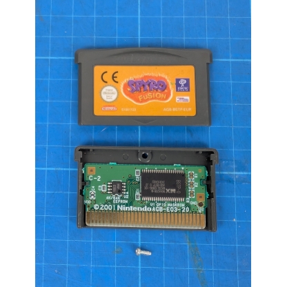 Spyro Fusion GBA SP Game Boy Advance Game Cart