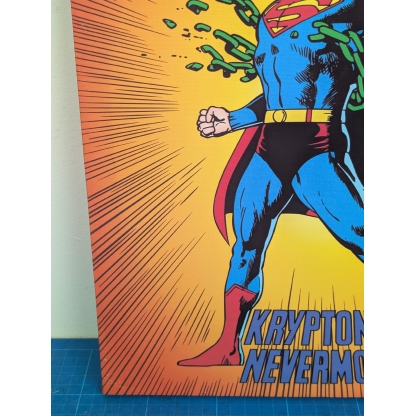 Superman 30x40cm Canvas Print Of Issue #233