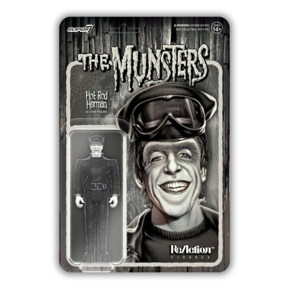 Hot Rod Biker Herman Munsters ReAction Figure Super 7