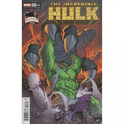 Incredible Hulk #17 Andrei Bressan Godzilla Variant. The crescendo to INCREDIBLE HULK Legacy #900 begins here with "SKIN" Part One!