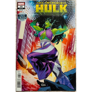 Incredible Hulk #16 Disco Dazzler Edwin Galmon Variant LGY#797