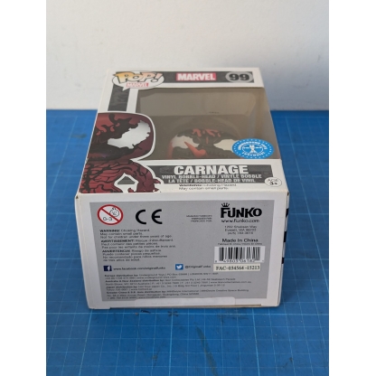 Carnage Marvel #99 Underground Exclusive Funko Pop