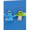 Cookie Monster & Oscar The Grouch Mini Plush Bundle