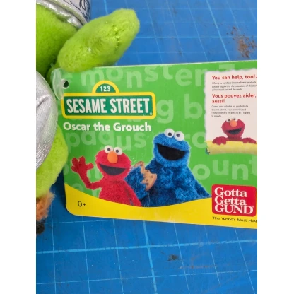 Cookie Monster & Oscar The Grouch Mini Plush Bundle