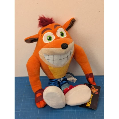Crash Bandicoot Plush With Tags