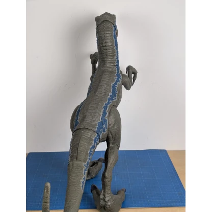 Jurassic World Super Colossal Velociraptor Blue