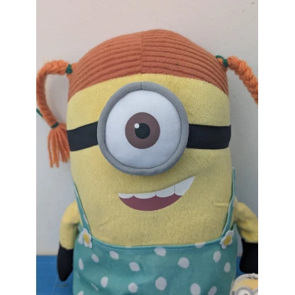 Minion Phil Green Dress Despicable Me 2 Plush With Tags - Image 2
