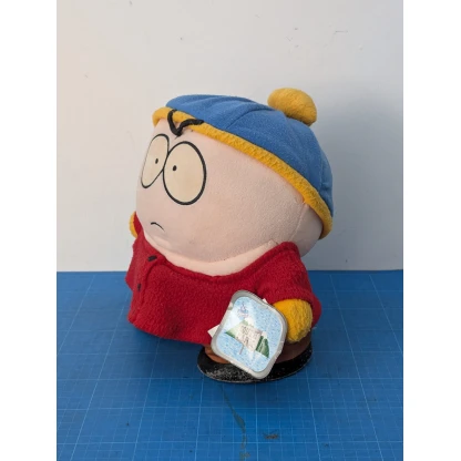 Cartman has various marks/ wear including to his hat and feet consistent with long term storage/ age. Comes with original tags which have creasing/ wear. Ideal for any collector of retro South Park merch!