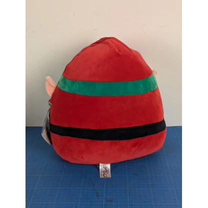 Squishmallows Fred Red Elf Christmas Squad Plush With Tags
