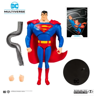 Superman Animated Series McFarlane DC Multiverse Figure As the planet Krypton was destroyed, scientist Jor-El secured his infant son, Kal-El