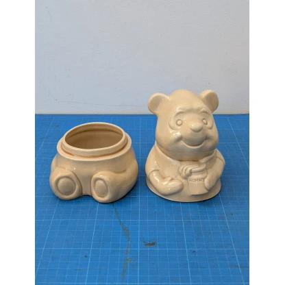 Winnie The Poo Disney Ceramic Honey Pot Storage Jar