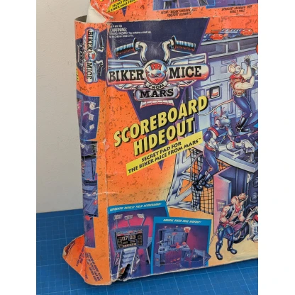 Biker Mice From Mars Scoreboard Hideout Playset
