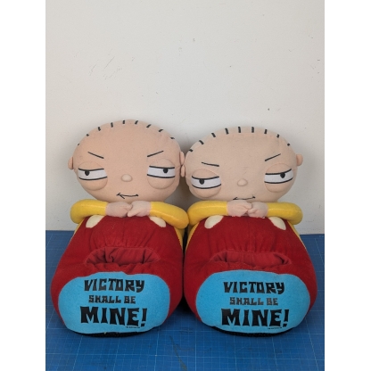 Family Guy Stewie Victory Shall Be Mine Figural Slippers