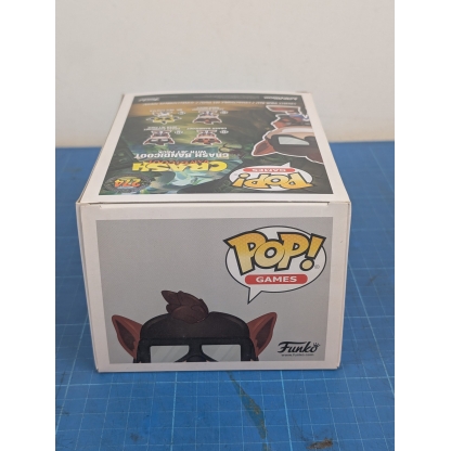 Funko Pop! Games Crash Bandicoot #274 with Jet Pack (Boxed). Add some 'wumpa' to your collection with this used Funko Pop!
