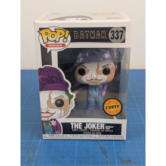 Funko Pop! Heroes Batman 1989 The Joker #337 Chase Edition. Add the rare Chase Edition of The Joker from the 1989 Batman movie