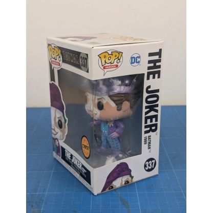 Funko Pop! Heroes Batman 1989 The Joker #337 Chase Edition. Add the rare Chase Edition of The Joker from the 1989 Batman movie