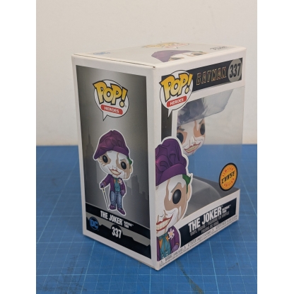 Funko Pop! Heroes Batman 1989 The Joker #337 Chase Edition. Add the rare Chase Edition of The Joker from the 1989 Batman movie