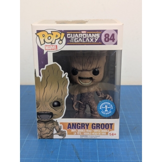 Funko Pop! Marvel Guardians of the Galaxy Angry Groot #84 Boxed Underground Toys Exclusive. "I am Groot!" Add the adorable and angry Baby Groot to your Funko Pop!