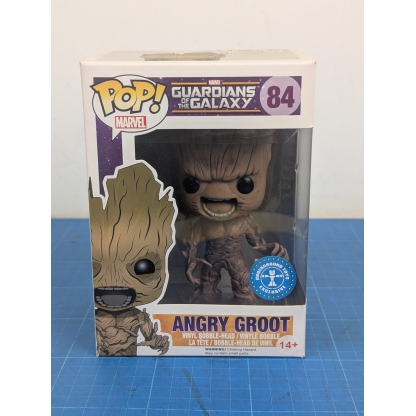 Funko Pop! Marvel Guardians of the Galaxy Angry Groot #84 Boxed Underground Toys Exclusive. "I am Groot!" Add the adorable and angry Baby Groot to your Funko Pop!