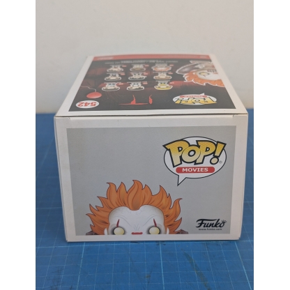 Funko Pop! Movies IT Pennywise with Spider Legs #542. Float into your collection with this used Funko Pop! Movies figure featuring Pennywise