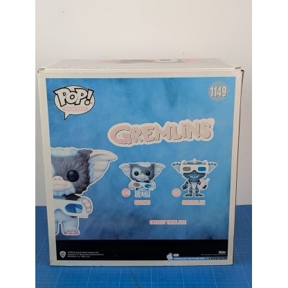 Gizmo Gremlins #1149 10 Inch Funko Pop Damaged Box. Go big with cute! Add this used Large 10-inch Funko Pop!
