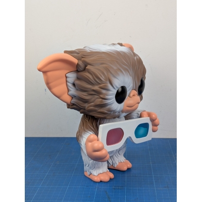 Gizmo Gremlins #1149 10 Inch Funko Pop Damaged Box. Go big with cute! Add this used Large 10-inch Funko Pop!
