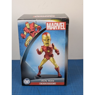 Marvel Classic Iron Man Head Knocker NECA Suit up your collection with this awesome Marvel Classic Iron Man Head Knocker from NECA!