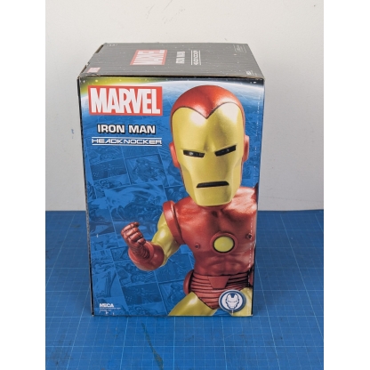 Marvel Classic Iron Man Head Knocker NECA Suit up your collection with this awesome Marvel Classic Iron Man Head Knocker from NECA!
