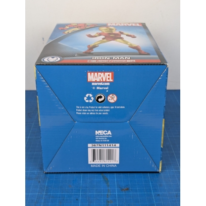 Marvel Classic Iron Man Head Knocker NECA Suit up your collection with this awesome Marvel Classic Iron Man Head Knocker from NECA!