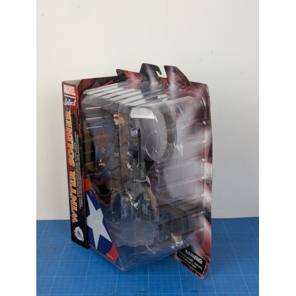 Marvel Select Winter Soldier Action Figure Disney Store Exclusive. Bring home the enigmatic Winter Soldier with this detailed Marvel Select action figure
