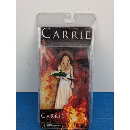 NECA Carrie (2013) Figure Open Blister Packaging.