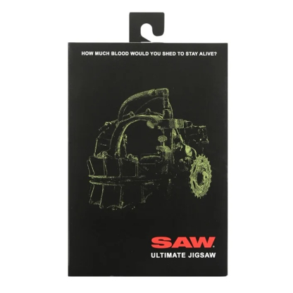 NECA, Ultimate, Jigsaw Killer, Saw, Action Figure, Horror Movie, Billy the Puppet, Reverse Bear Trap, Pig Mask, Collectible