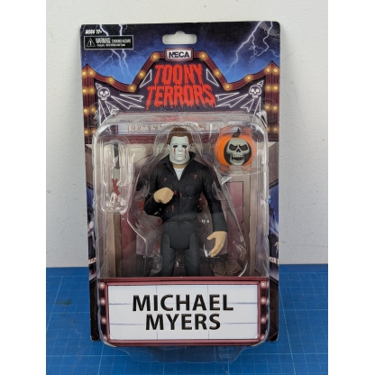 NECA Toony Terrors Michael Myers Action Figure. He's come home! Bring the boogeyman to your collection with the NECA Toony Terrors Michael Myers action figure.
