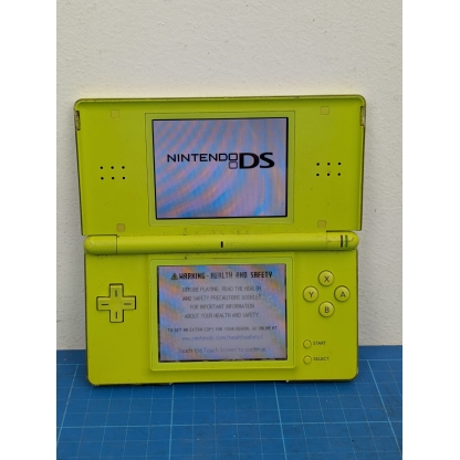 Nintendo DS Lite Lime Green Faulty Spares or Repair. Selling a lime green Nintendo DS Lite console as faulty for spares or repair.