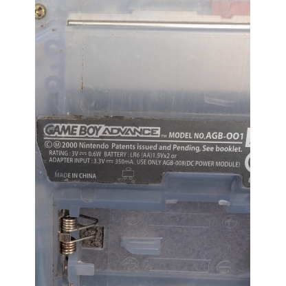 Nintendo Game Boy Advance Clear Faulty Spares or Repair Selling a clear Nintendo Game Boy Advance console as faulty for spares or repair.