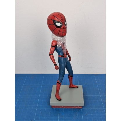 Spider-Man, Head Knocker, NECA, Marvel, Homecoming, Bobblehead, Figure, Collectible, Opened, Livestream, Otherwise New