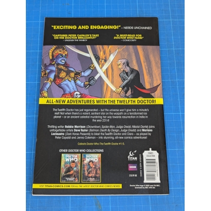 Doctor Who: The Twelfth Doctor Comic Strip Collection - Terrorformer - Used Graphic Novel - Image 2