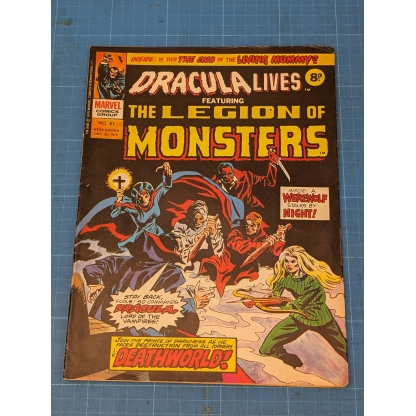 Dracula Lives! Featuring The Legion of Monsters - No. 61 (Fair Condition)