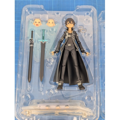 Figma Kirito Action Figure (Sword Art Online) - Used
