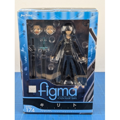 Figma Kirito Action Figure (Sword Art Online) - Used