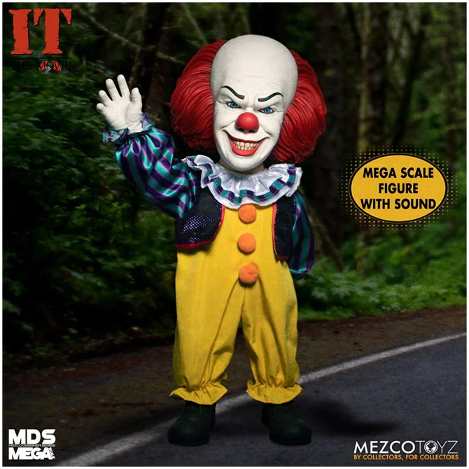 Mezco MDS Mega Scale IT 1990 Talking Pennywise Figure