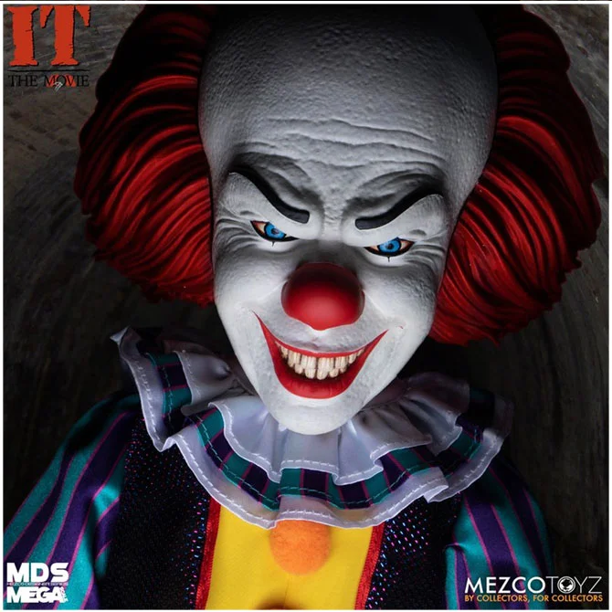 Mezco MDS Mega Scale IT 1990 Talking Pennywise Figure - Image 2