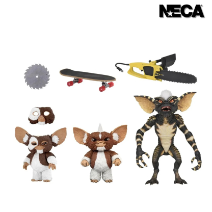 NECA Gremlins 40th Anniversary Evolution Of The Gremlin 7 Inch Scale Action Figures 3-Pack