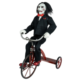 SAW, Billy Puppet, Tricycle, 1/6 Scale, Figure, Action Figure, Trick or Treat Studios, Horror, Movie Prop, Collectible, Jigsaw, Film Franchise, Officially Licensed, Horror Figure, Collector's Item
